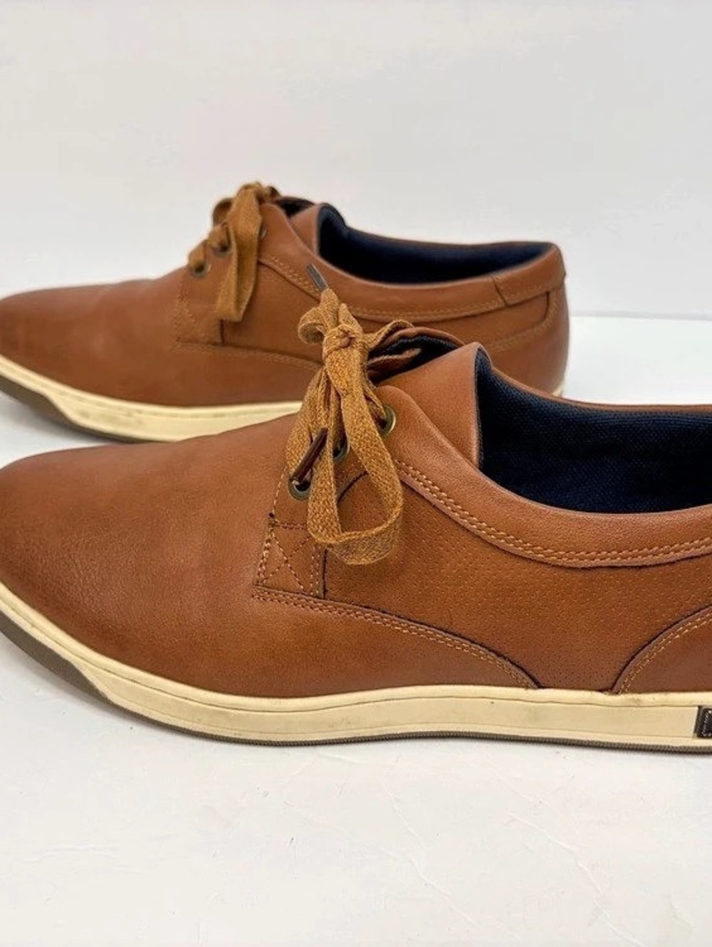 JOUSEN Men's Milan Casual Dress Sneaker Milan Casual Dress Sneakers Brown